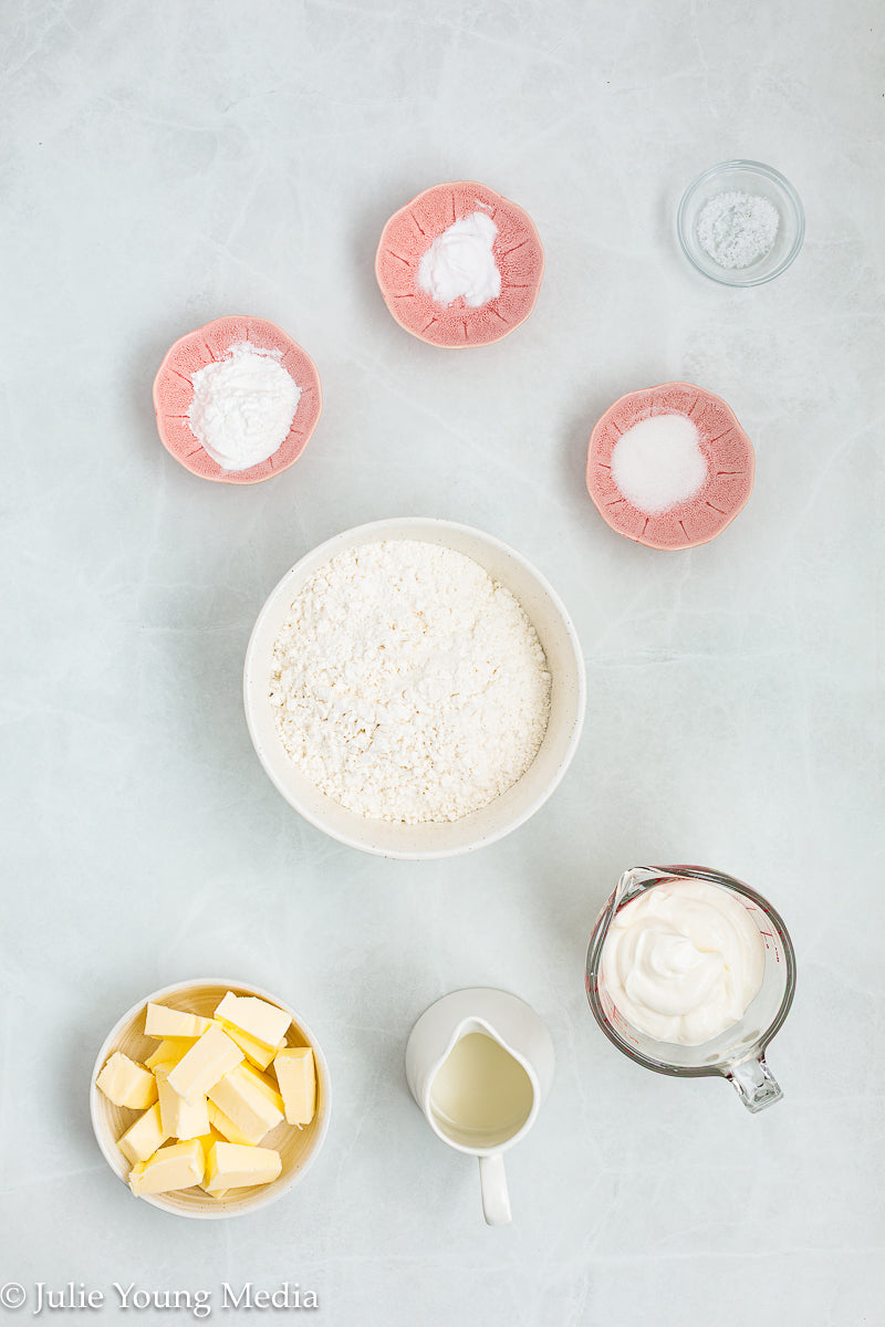 Air Fryer Sour Cream Biscuits
