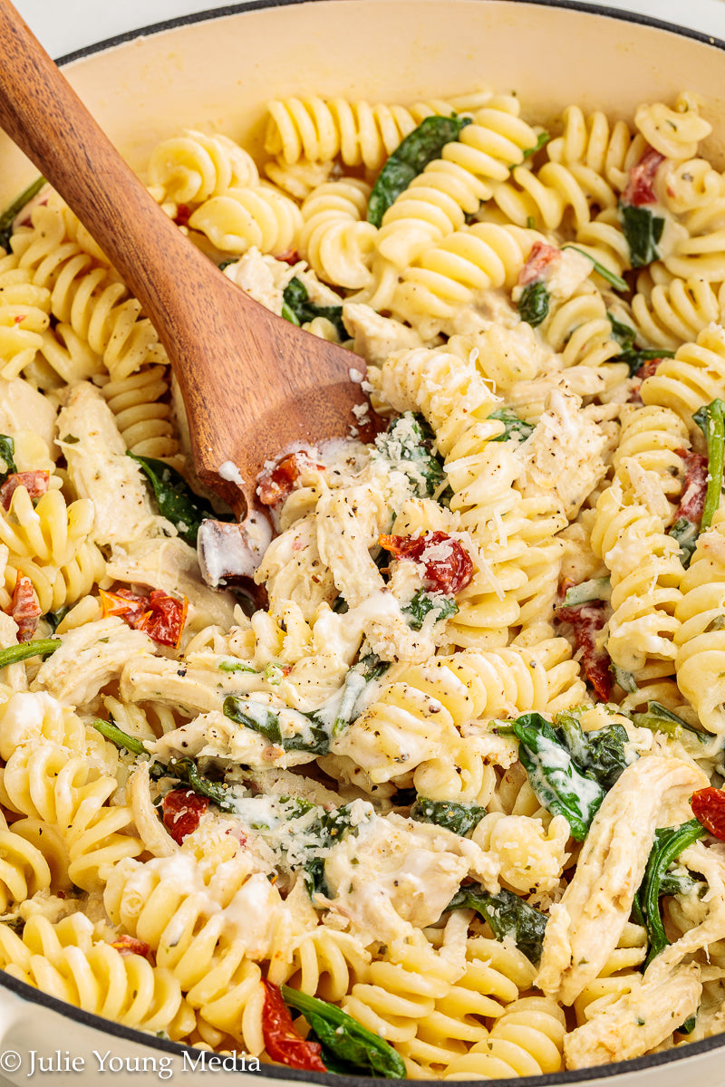 Creamy Boursin Chicken Pasta