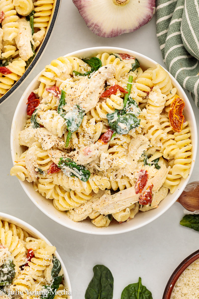 Creamy Boursin Chicken Pasta