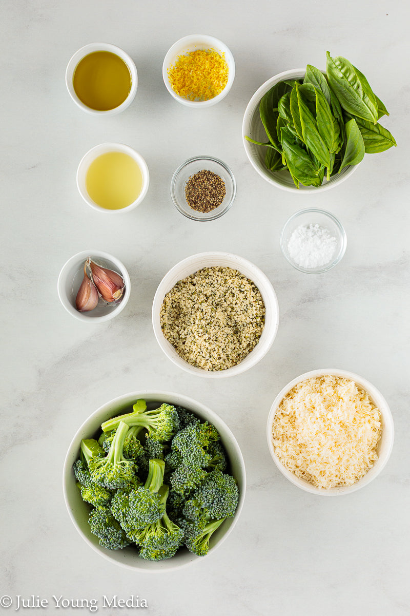 Charred Broccoli and Lemon Pesto