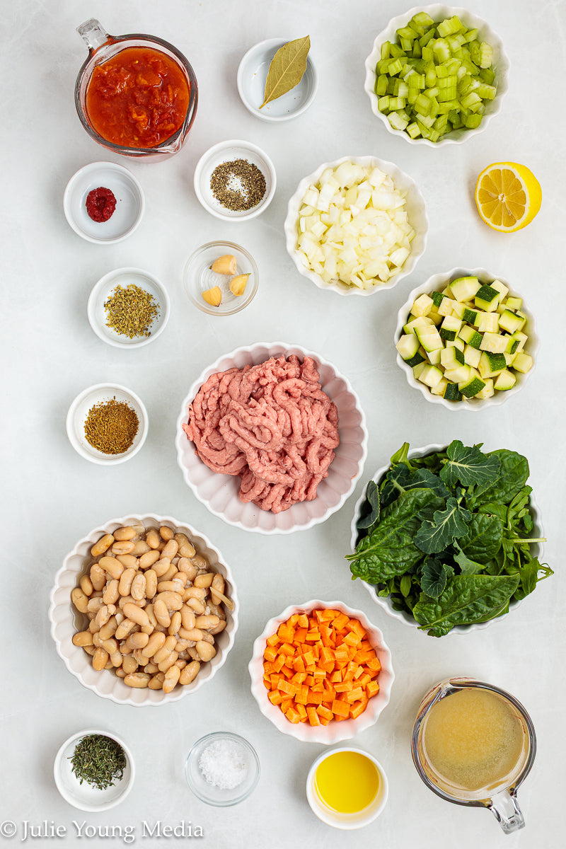 Ground Turkey Soup