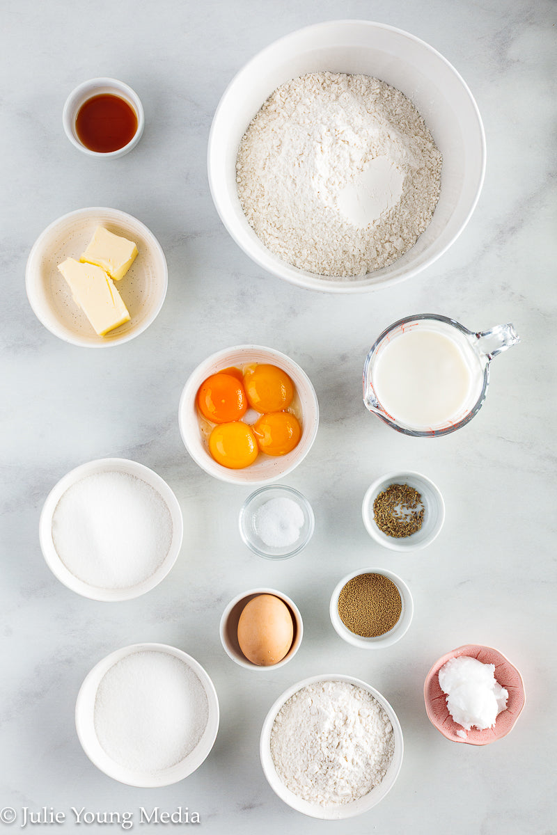 Semitas (Honduran Egg Yolk Bread)
