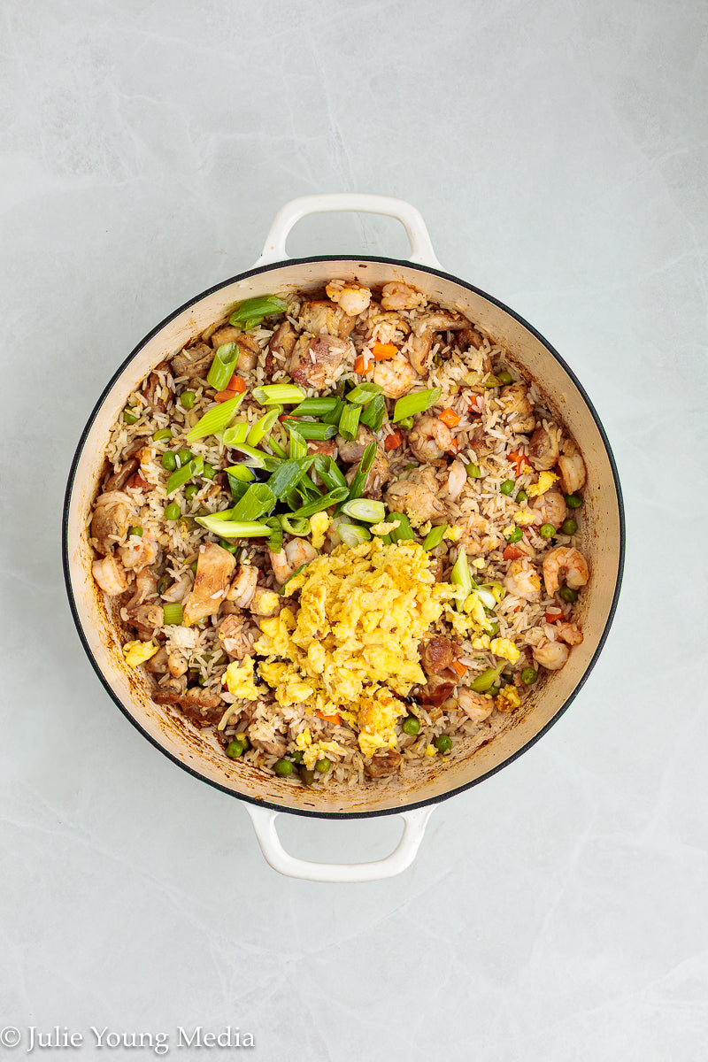 Shrimp and Chicken Fried Rice