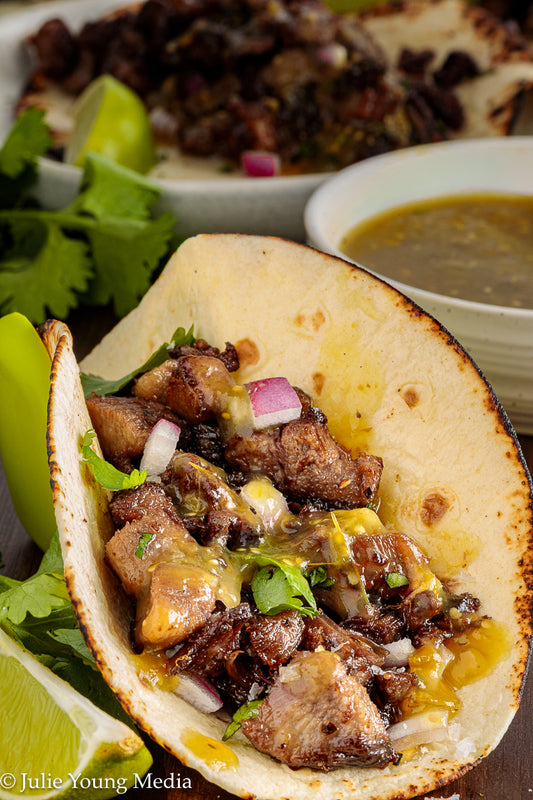 Tacos de Lengua (Mexican Beef Tongue Tacos)