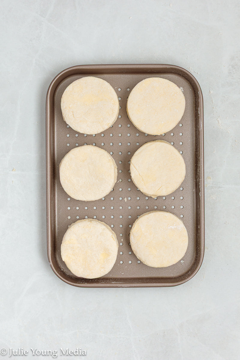 Air Fryer Sour Cream Biscuits