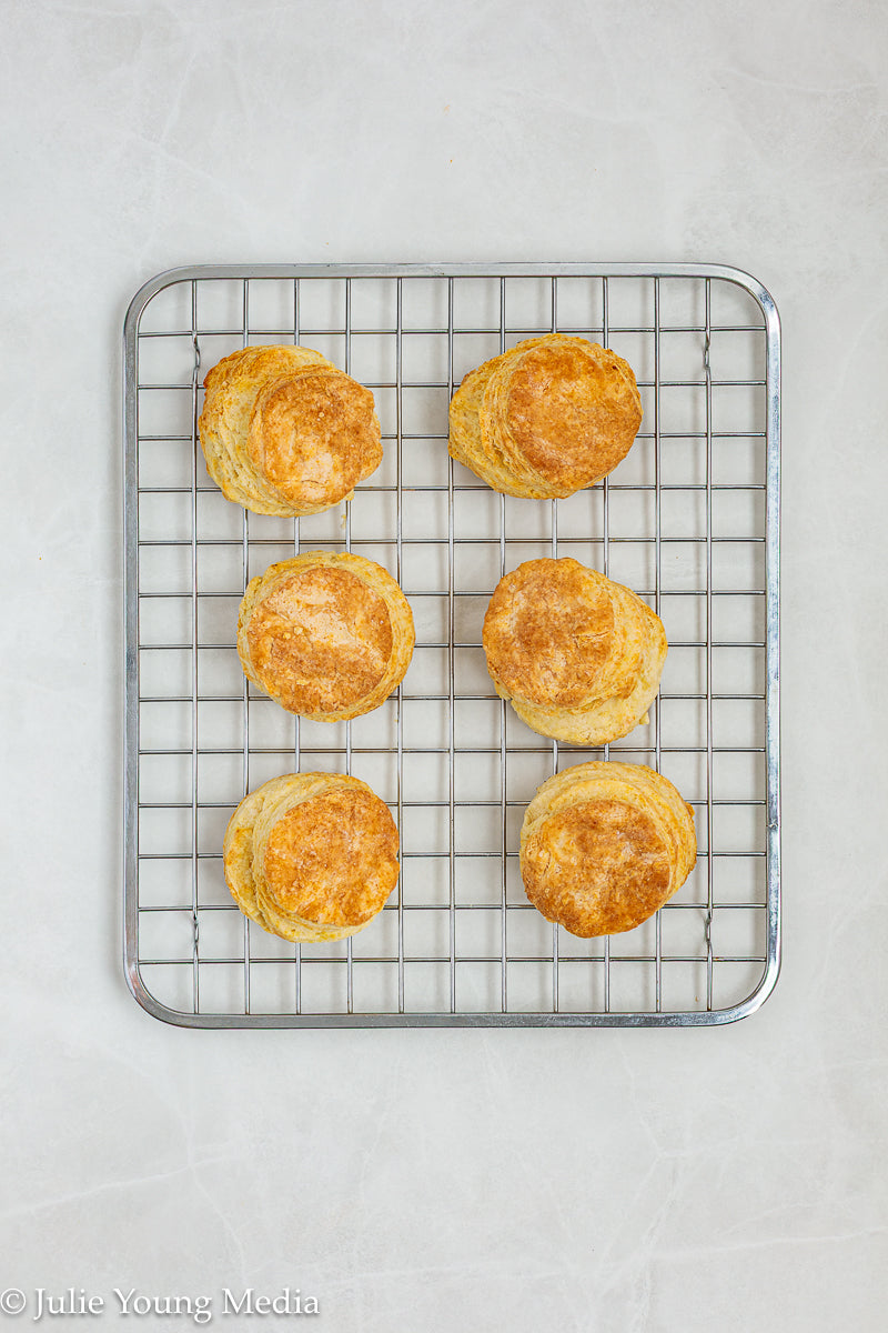 Air Fryer Sour Cream Biscuits
