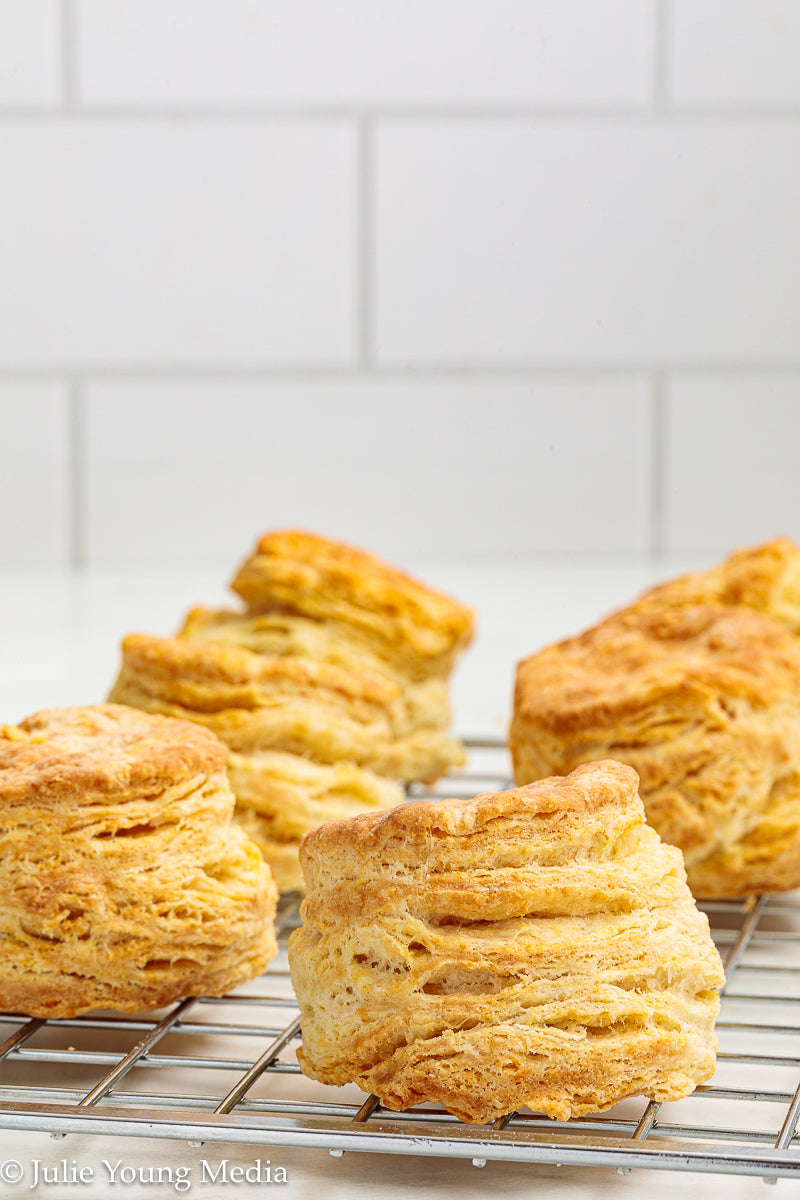 Air Fryer Sour Cream Biscuits