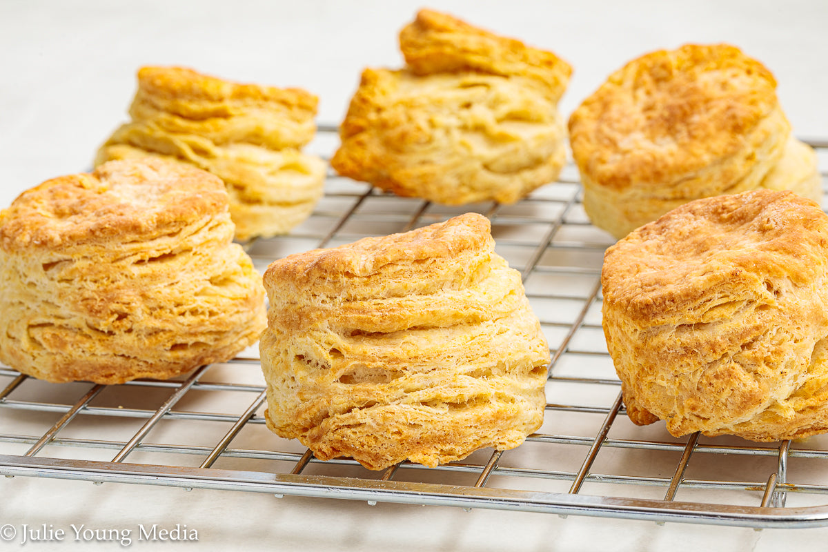 Air Fryer Sour Cream Biscuits