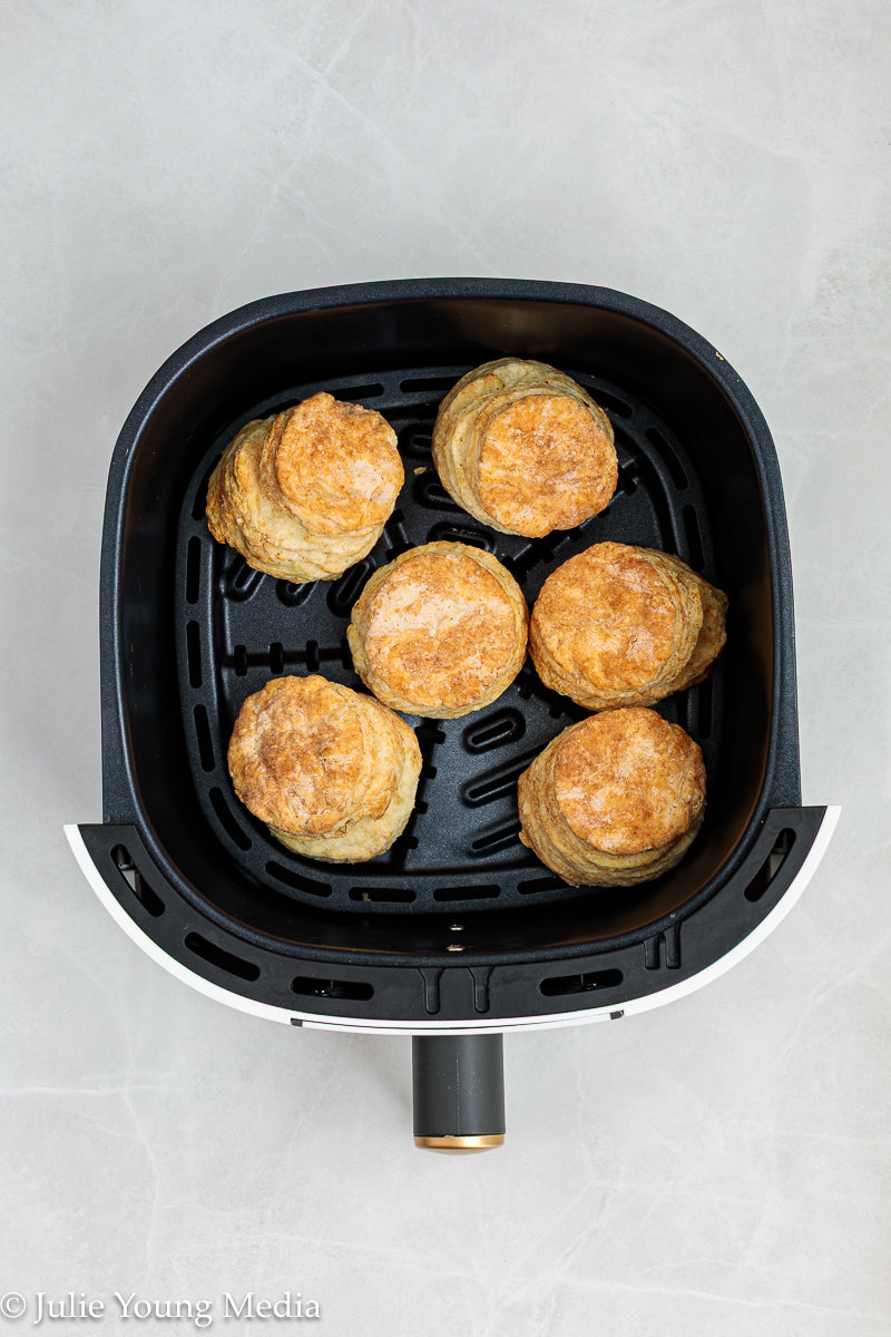 Air Fryer Sour Cream Biscuits