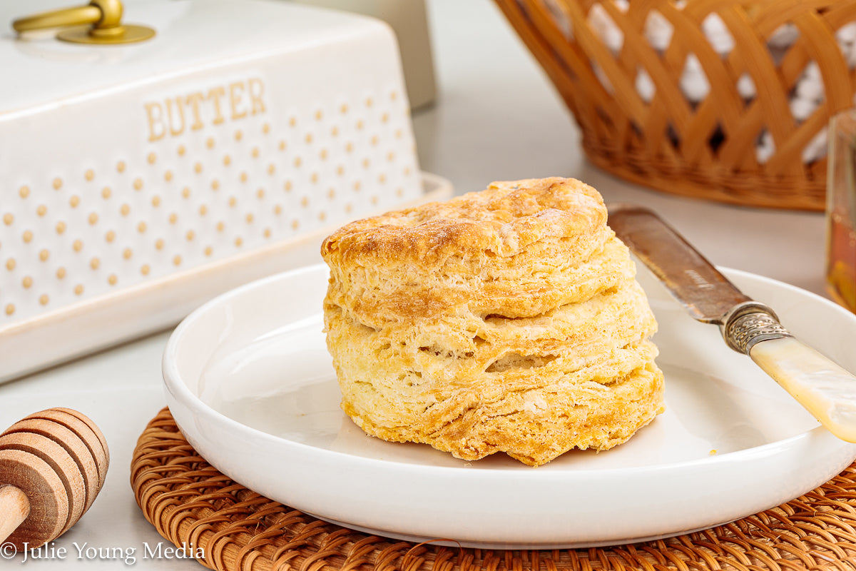 Air Fryer Sour Cream Biscuits