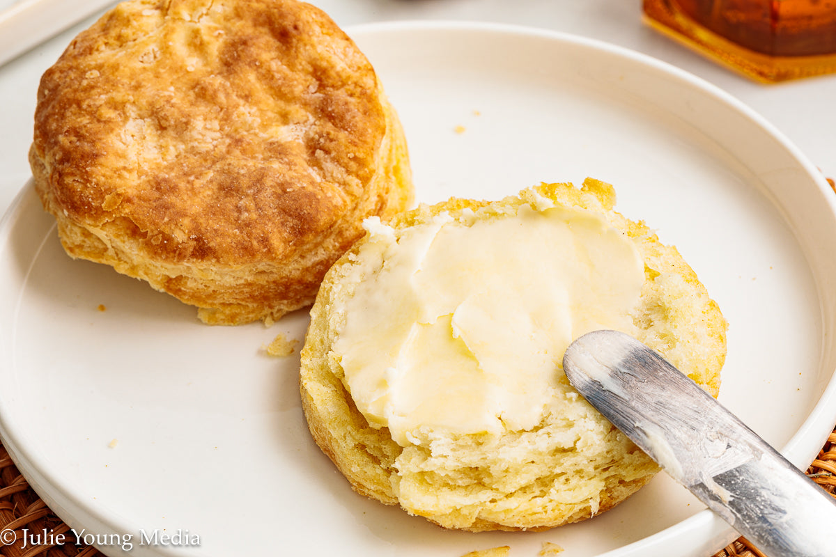 Air Fryer Sour Cream Biscuits