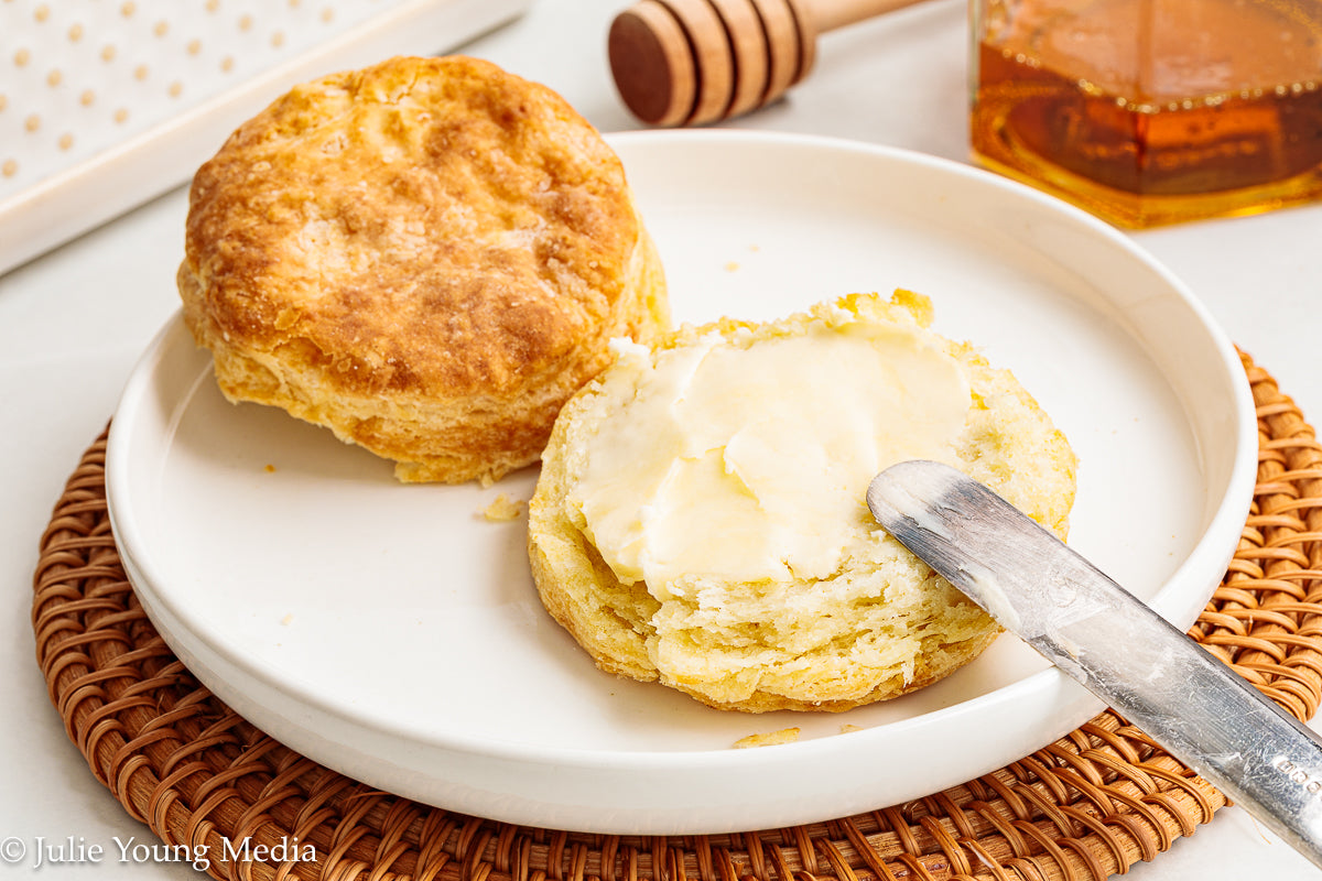 Air Fryer Sour Cream Biscuits