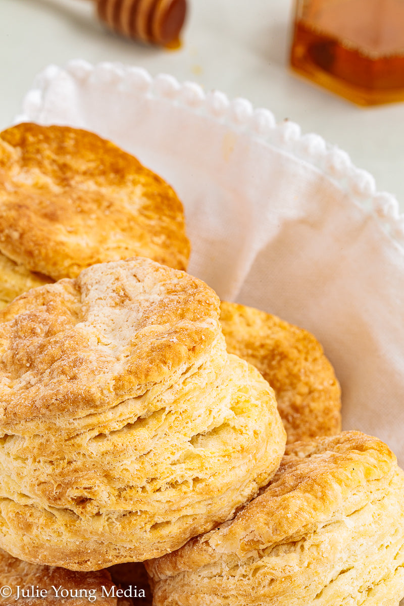 Air Fryer Sour Cream Biscuits