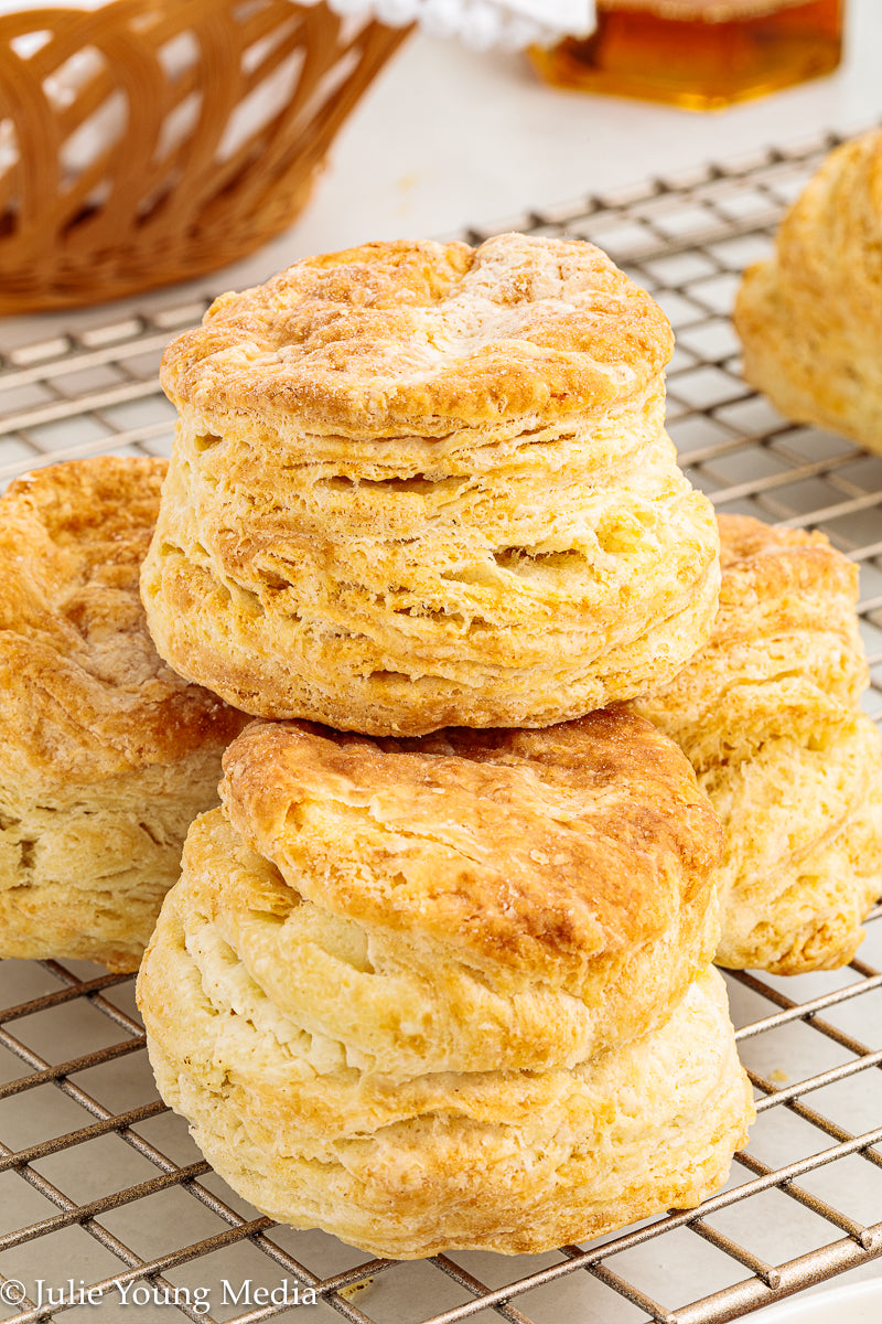 Air Fryer Sour Cream Biscuits