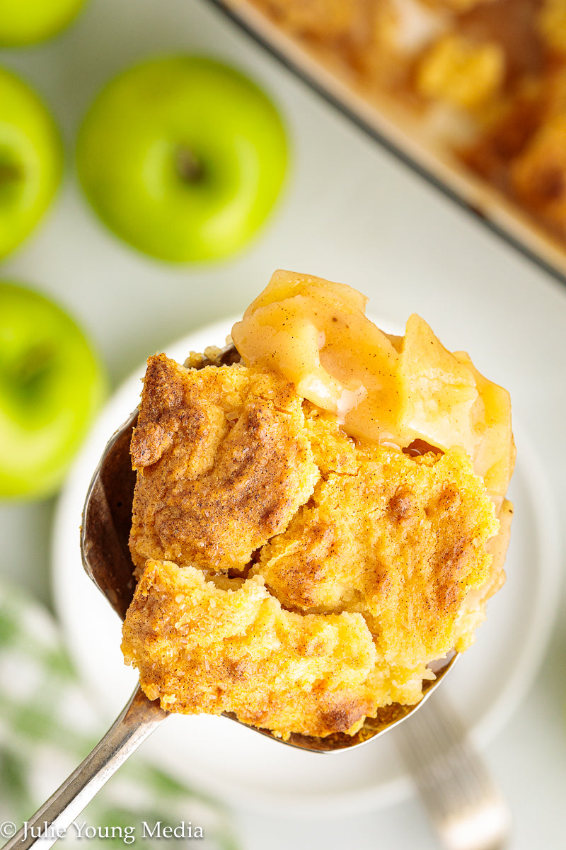 Apple Cake Cobbler