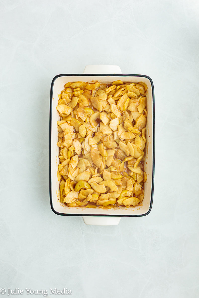 Apple Cake Cobbler