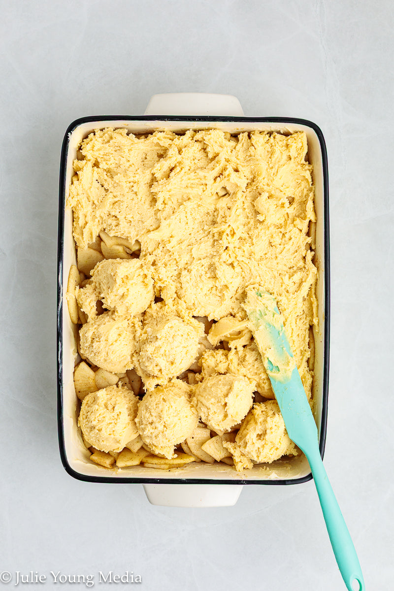 Apple Cake Cobbler