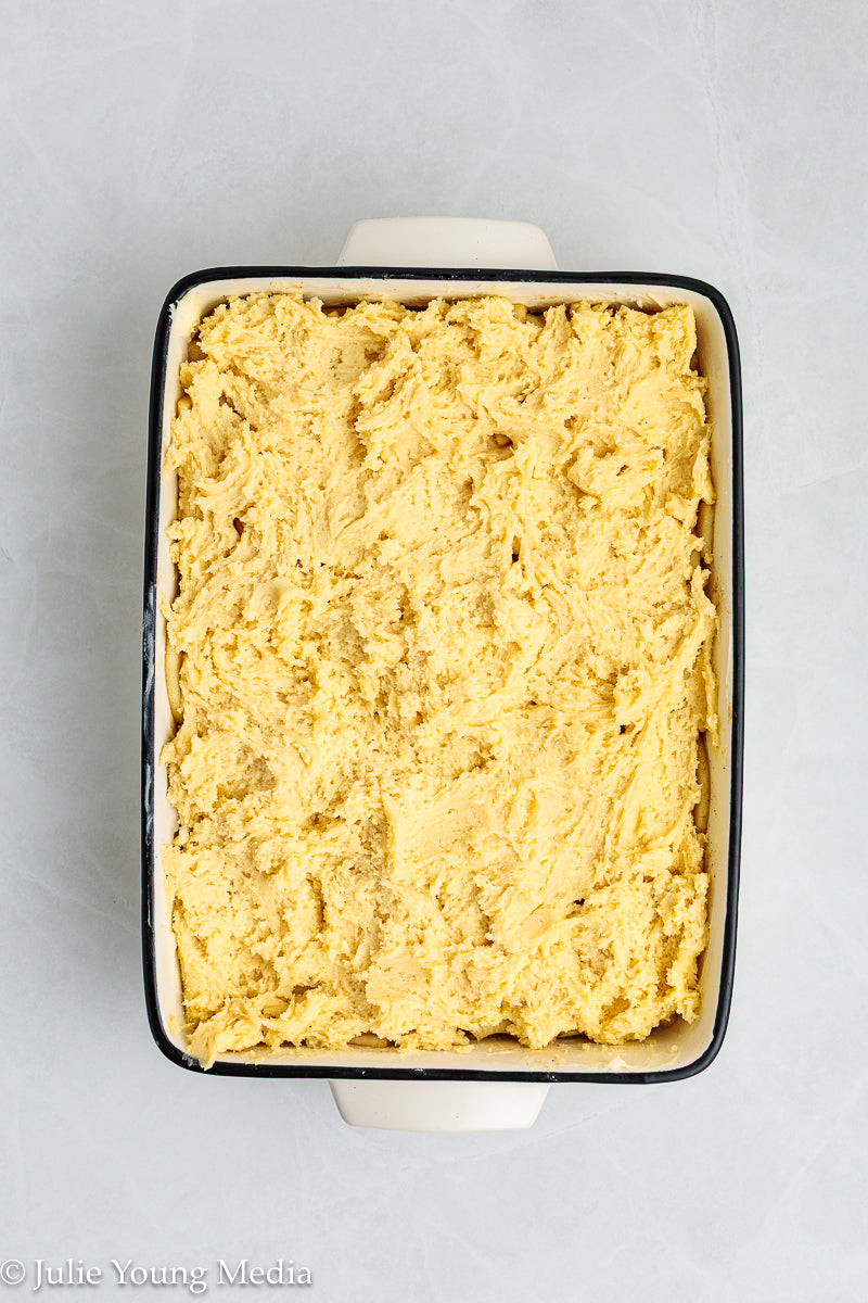 Apple Cake Cobbler