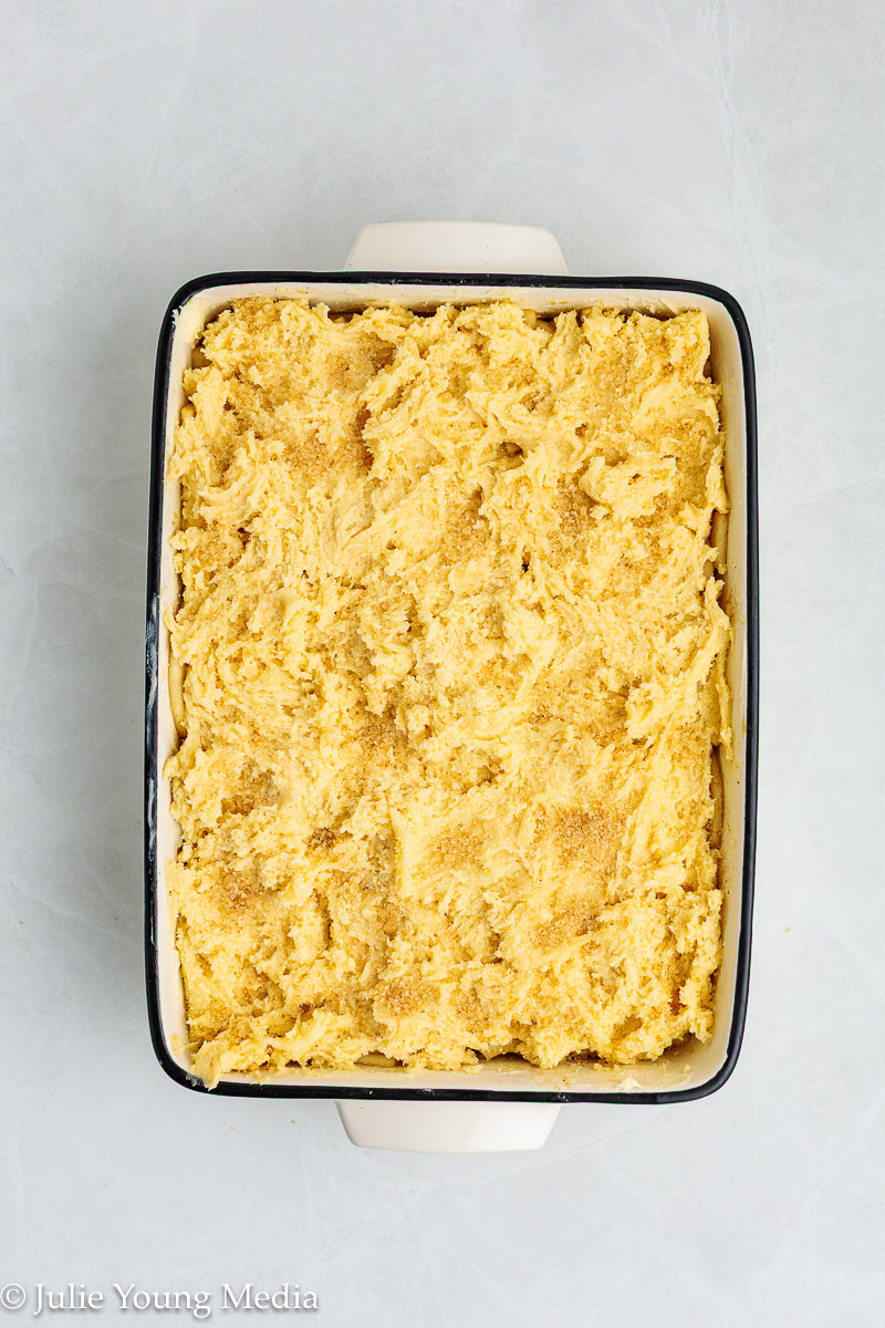 Apple Cake Cobbler