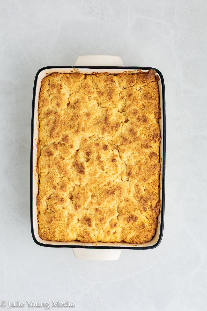 Apple Cake Cobbler