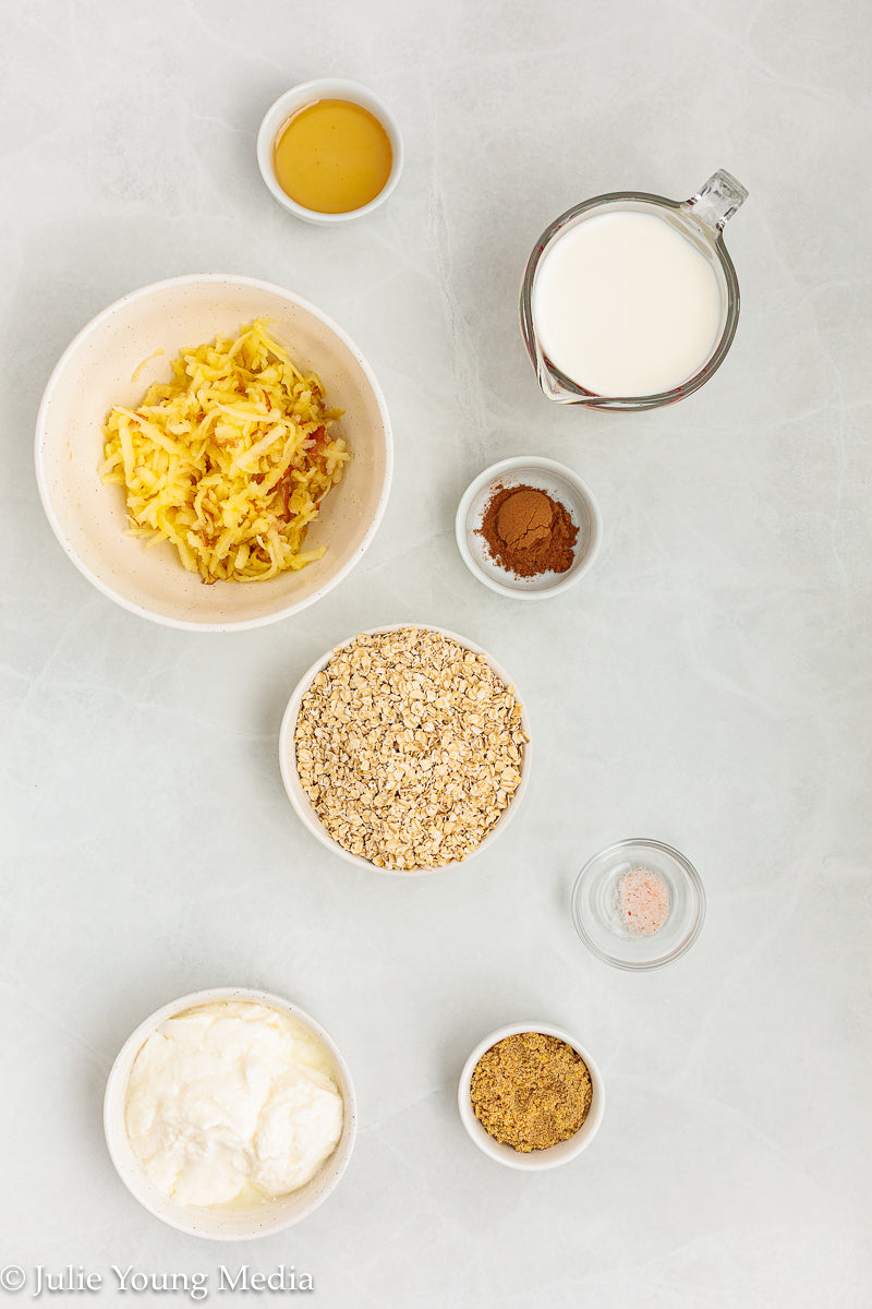 Apple Cinnamon Overnight Oats