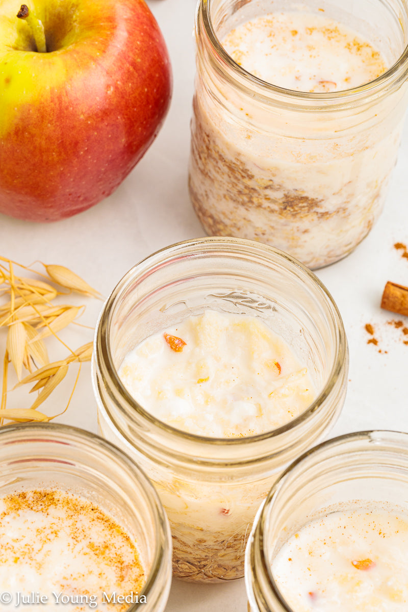 Apple Cinnamon Overnight Oats