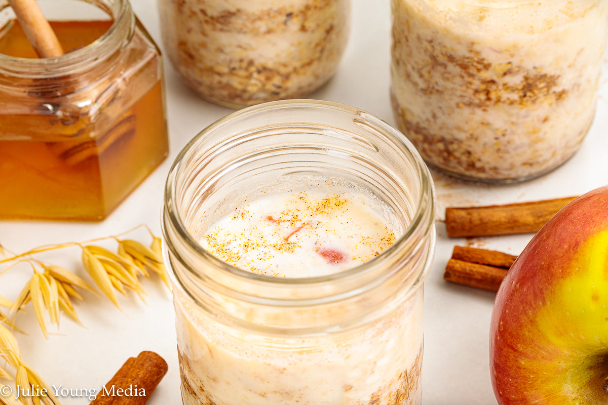 Apple Cinnamon Overnight Oats