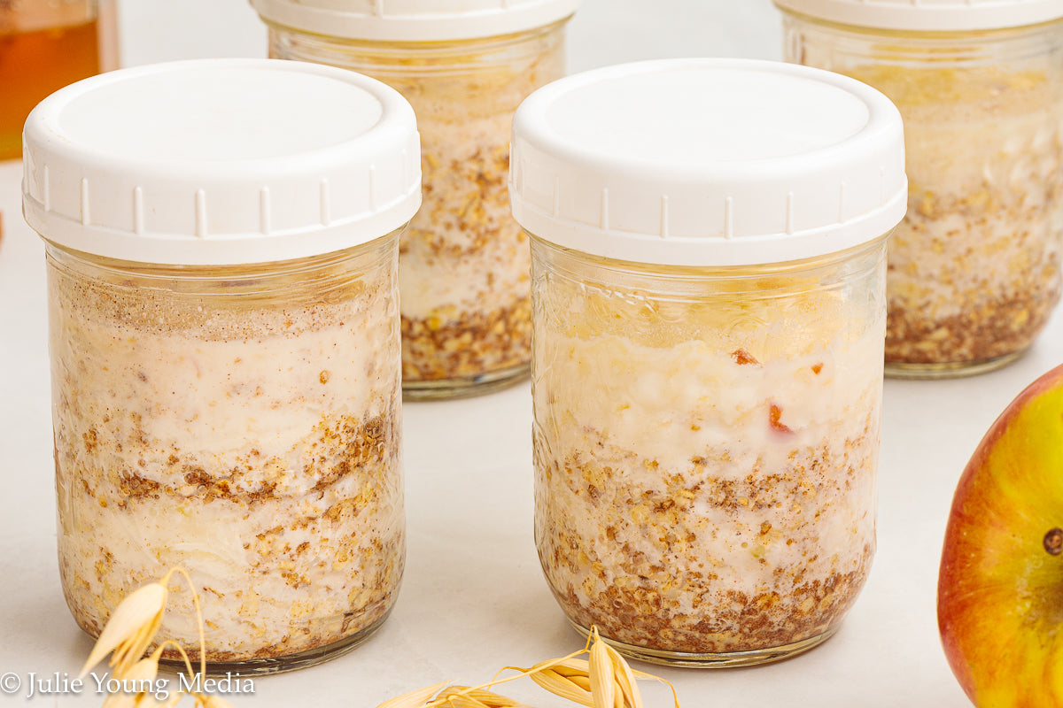 Apple Cinnamon Overnight Oats
