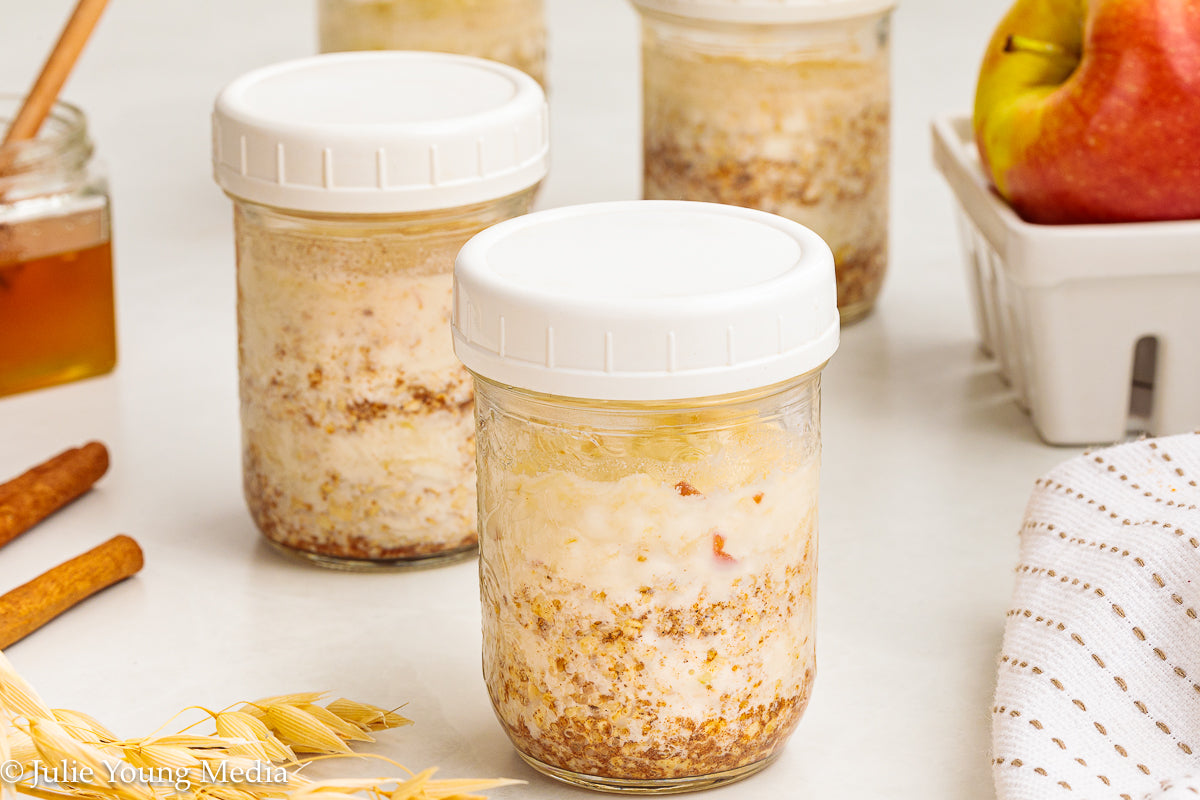 Apple Cinnamon Overnight Oats