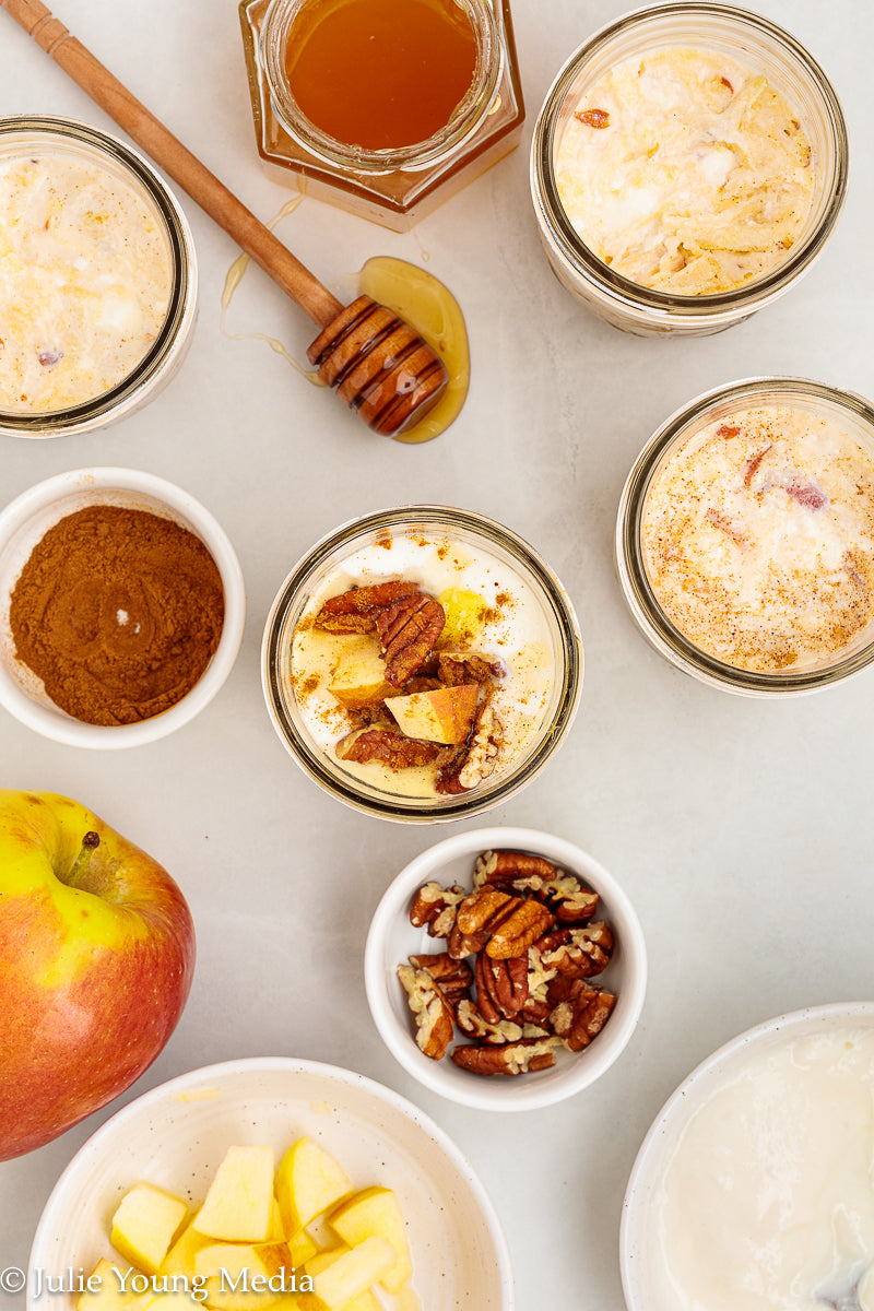 Apple Cinnamon Overnight Oats