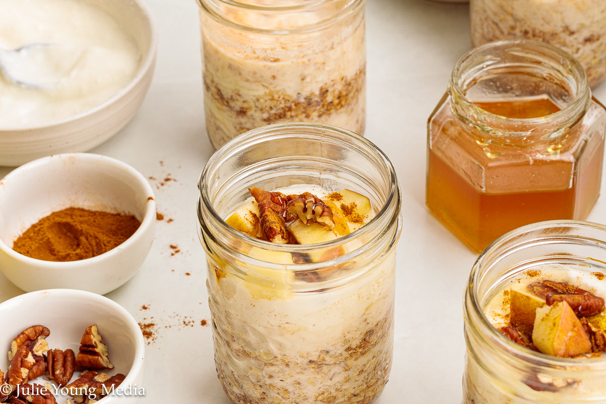 Apple Cinnamon Overnight Oats