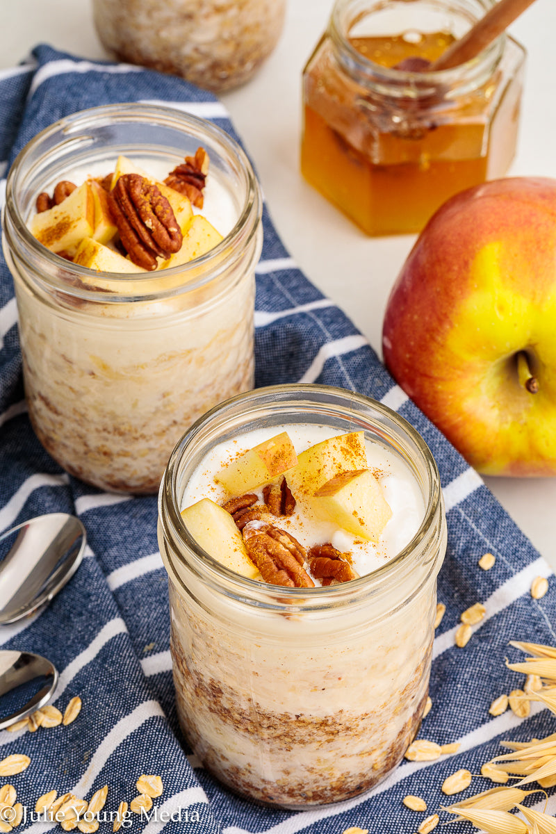 Apple Cinnamon Overnight Oats