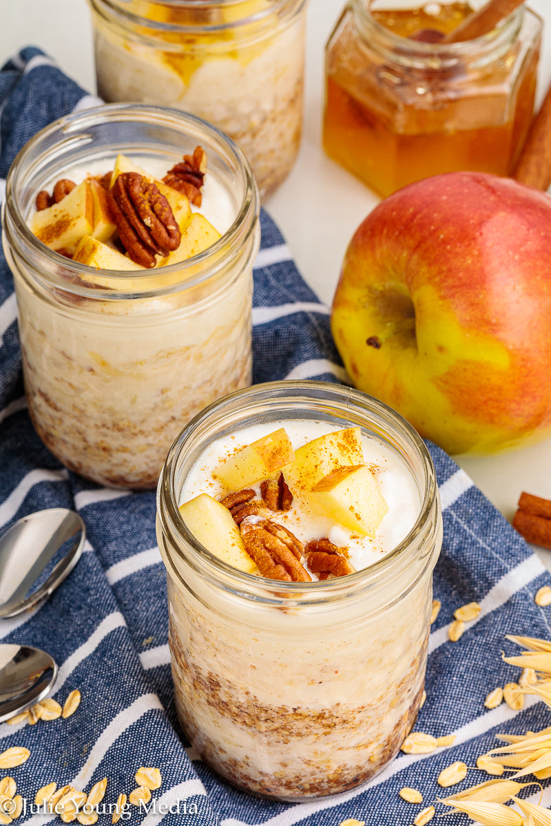 Apple Cinnamon Overnight Oats