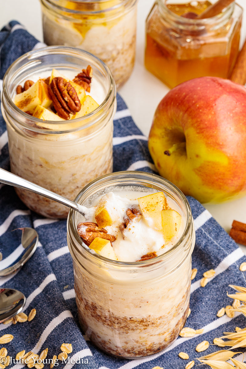 Apple Cinnamon Overnight Oats