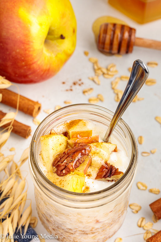 Apple Cinnamon Overnight Oats