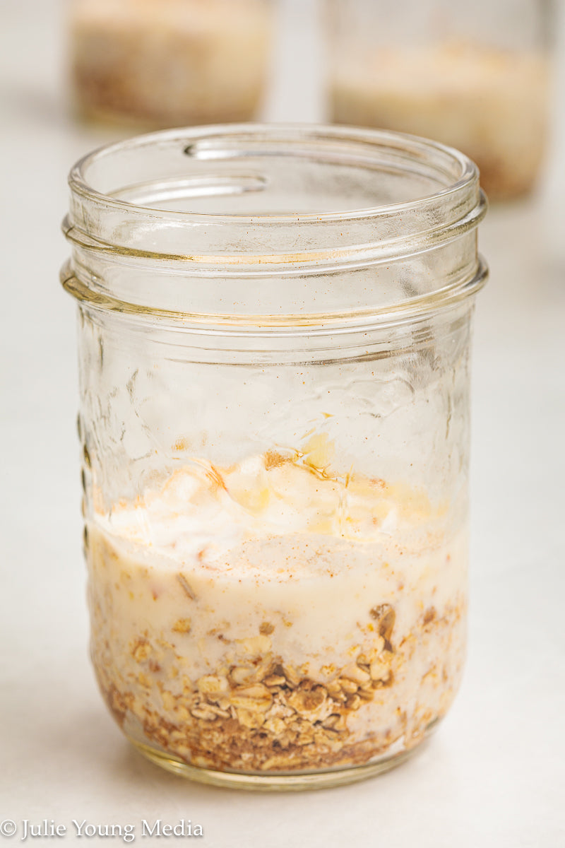 Apple Cinnamon Overnight Oats