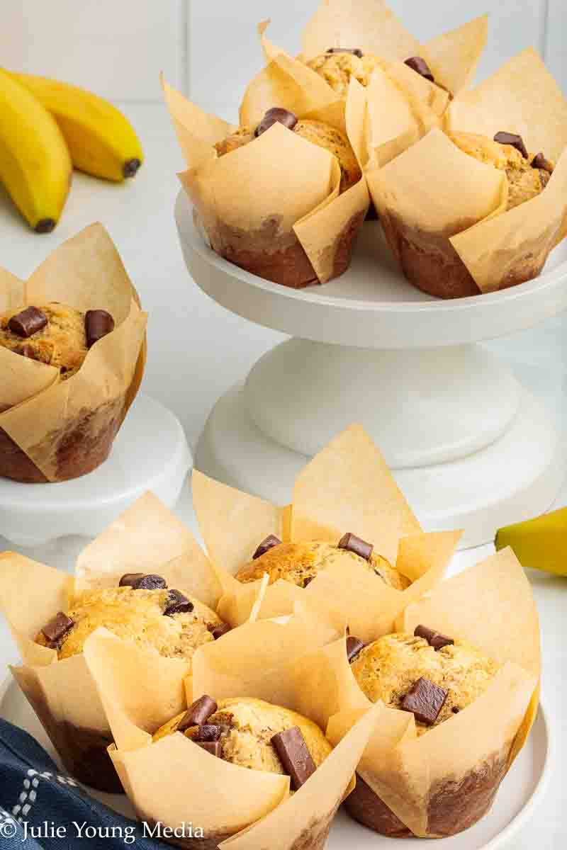 Banana Chocolate Chunk Muffins