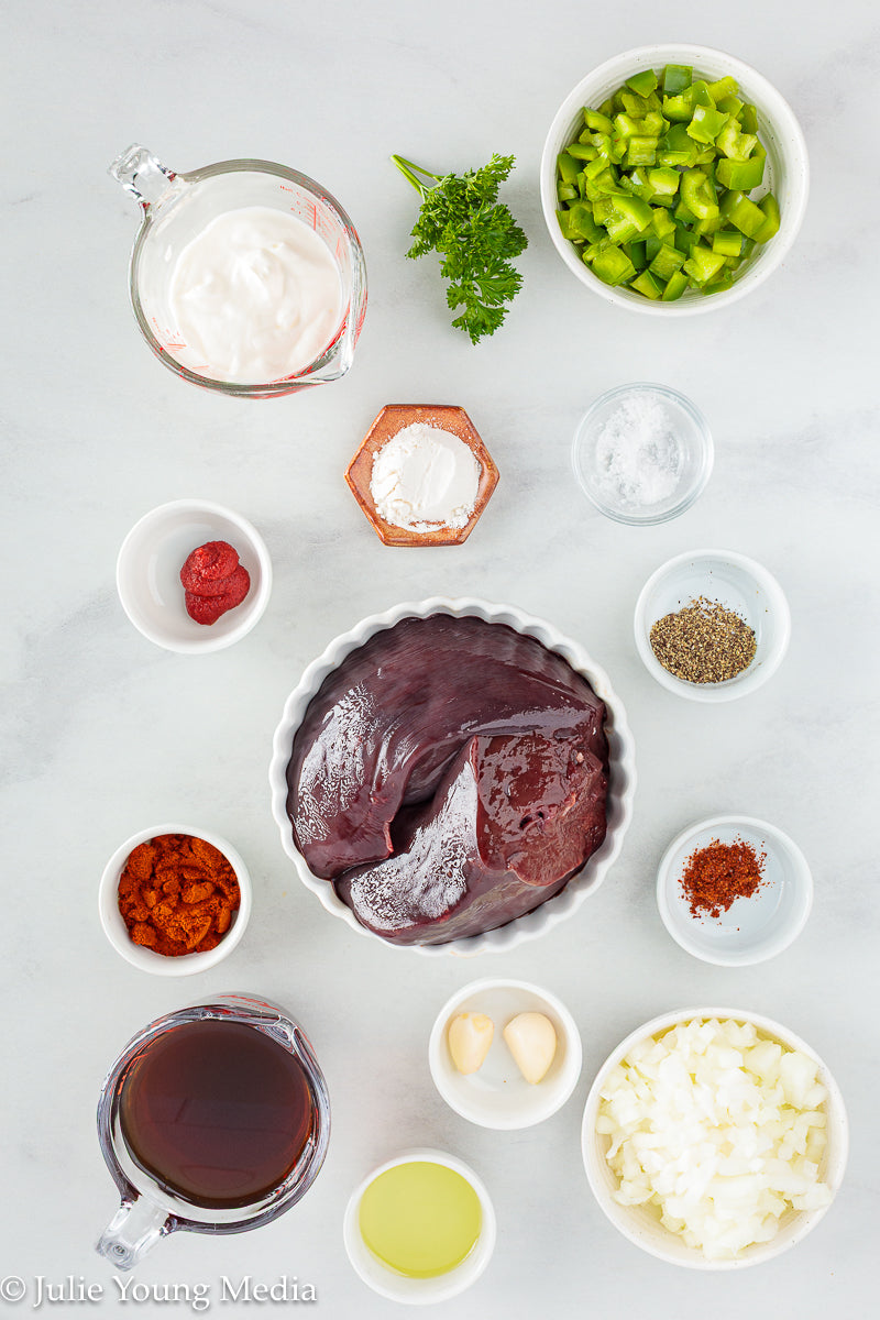 Beef Liver Paprikash