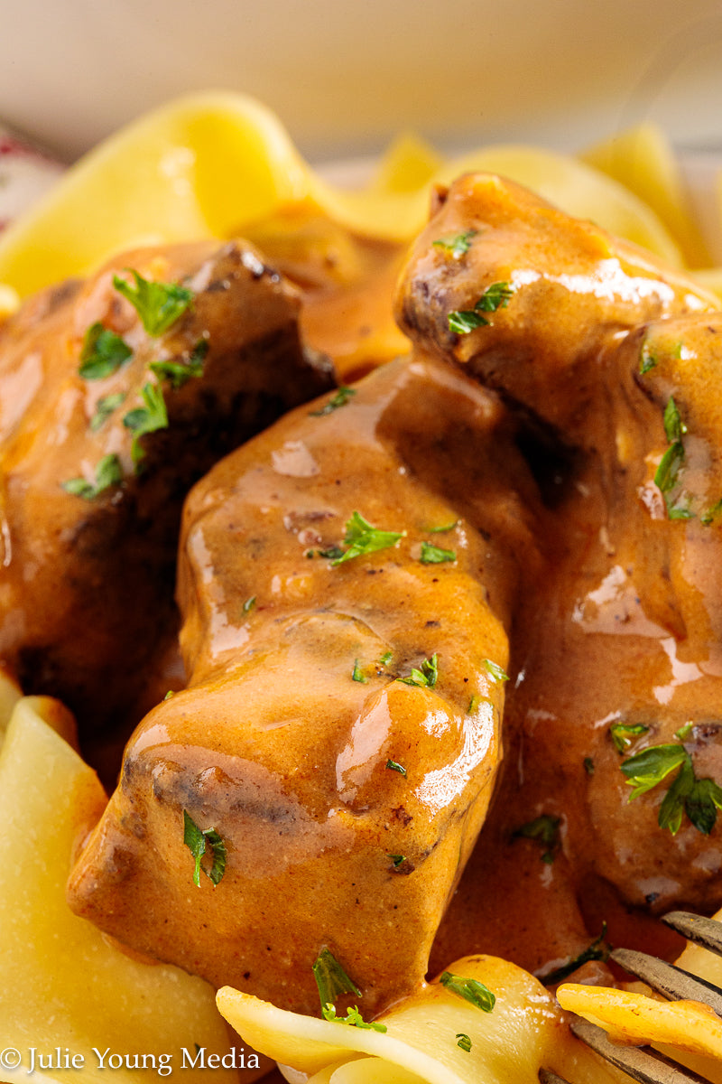 Beef Liver Paprikash