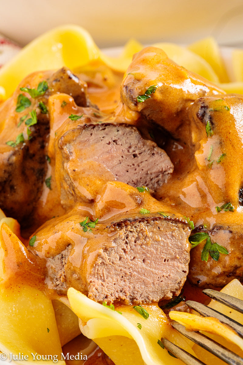 Beef Liver Paprikash
