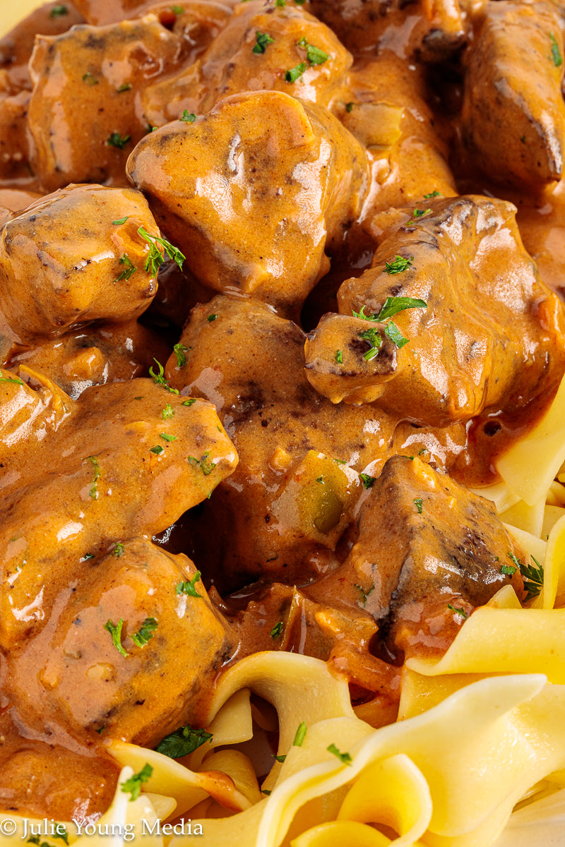 Beef Liver Paprikash