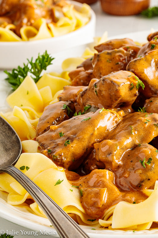 Beef Liver Paprikash