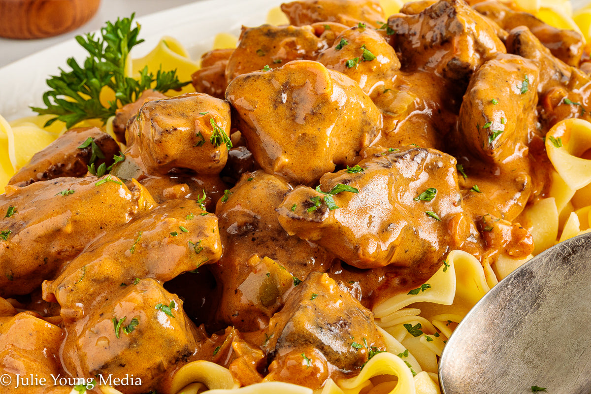 Beef Liver Paprikash