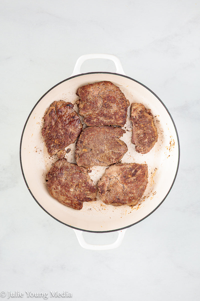 Beef Liver with Browned Butter, Anchovy, Caper, and Lemon Pan Sauce