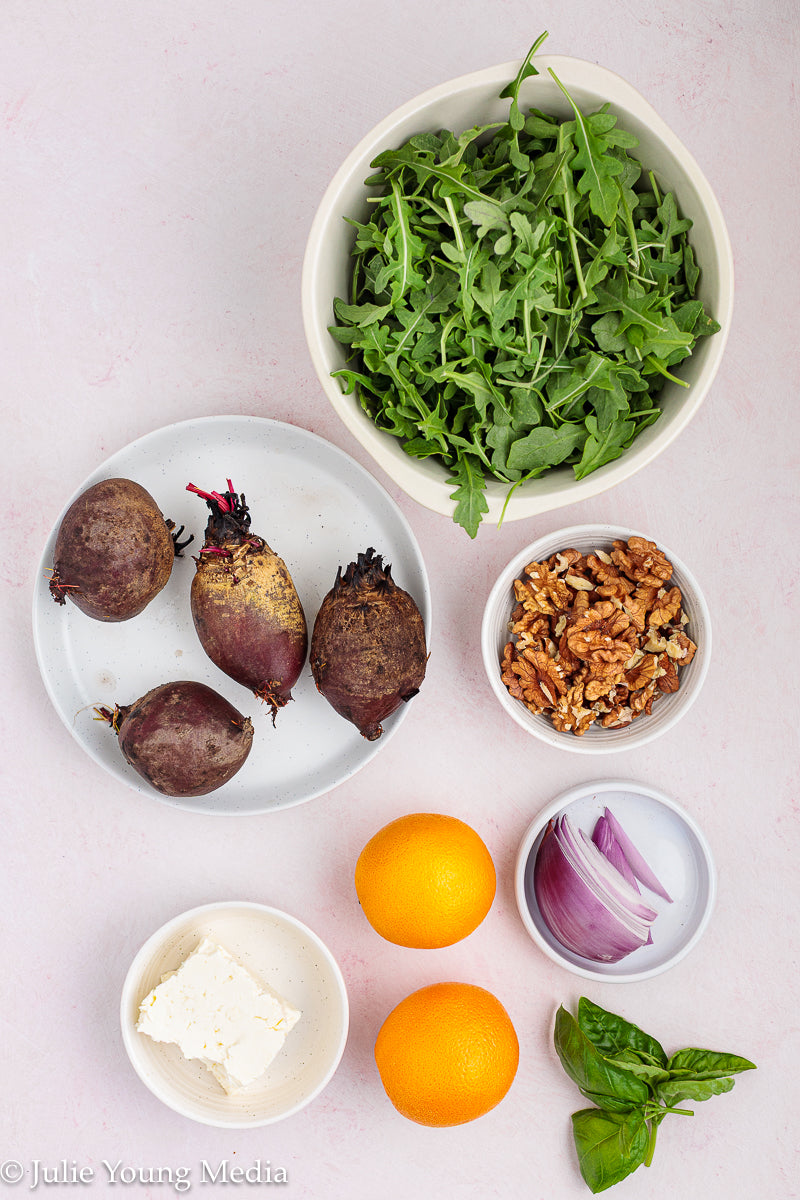 Beet and Orange Salad + Honey Citrus Vinaigrette