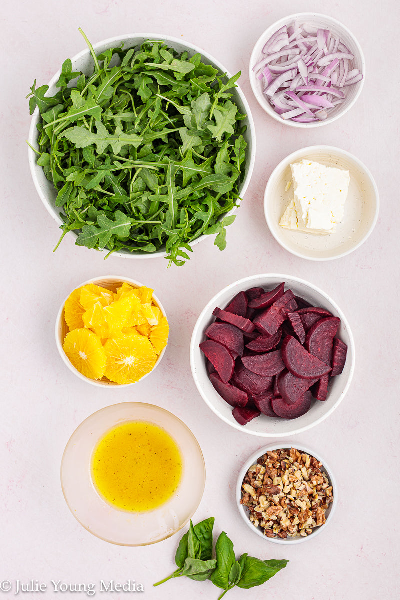 Beet and Orange Salad + Honey Citrus Vinaigrette