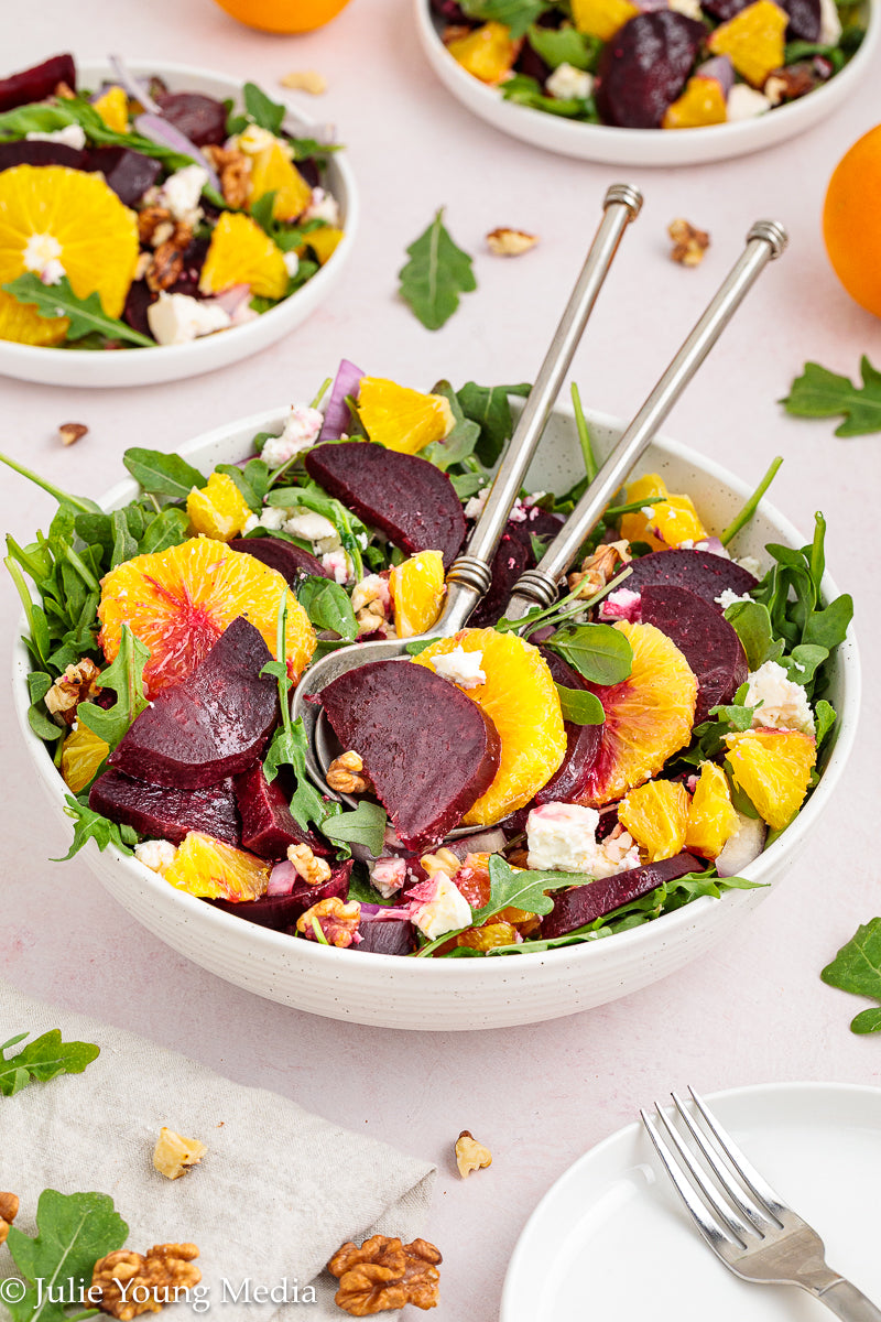 Beet and Orange Salad + Honey Citrus Vinaigrette