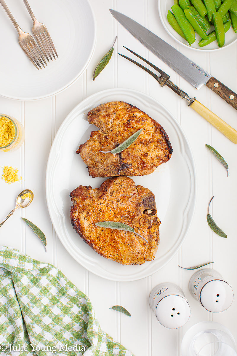 Air Fryer Bone In Pork Chops