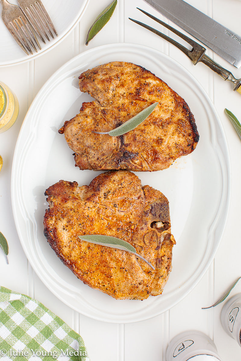 Air Fryer Bone In Pork Chops