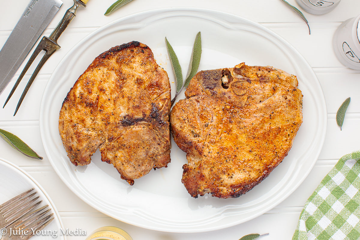 Air Fryer Bone In Pork Chops